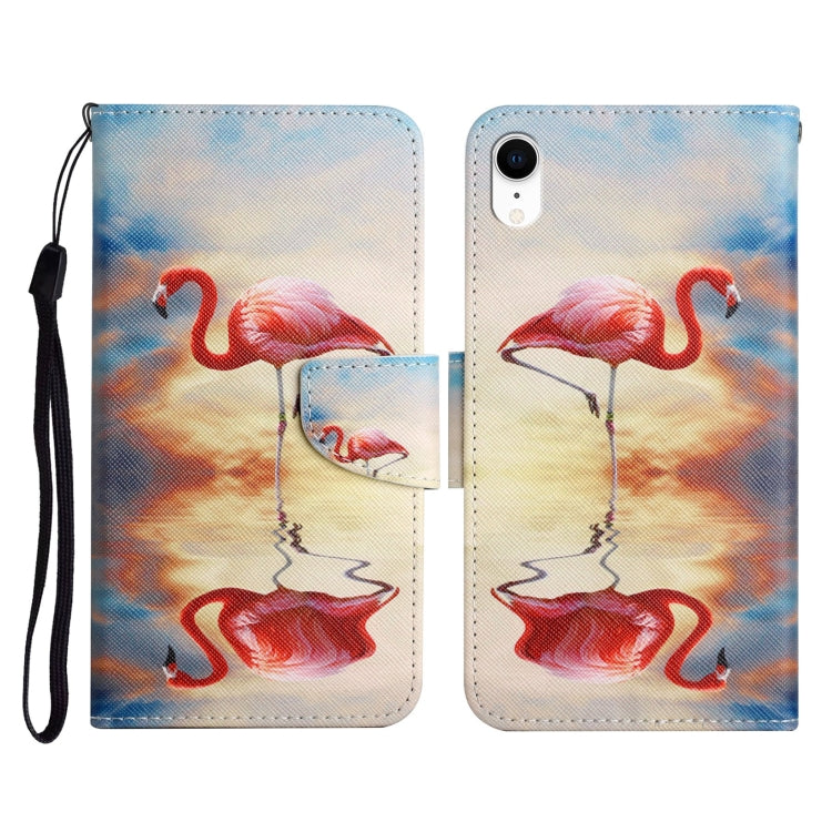 Case – Leather (iPhone XR) #7 For iPhone XR Flamingo