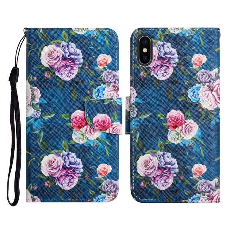 Case – Leather (iPhone X) #7 For iPhone X XS Fluorescent Rose