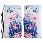 Case – Leather (iPhone SE 2022) #8 For iPhone SE 2022 SE 2020 8 7 Purple Butterfly