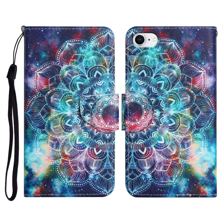 Case – Leather (iPhone SE 2022) #8 For iPhone SE 2022 SE 2020 8 7 Starry Mandala