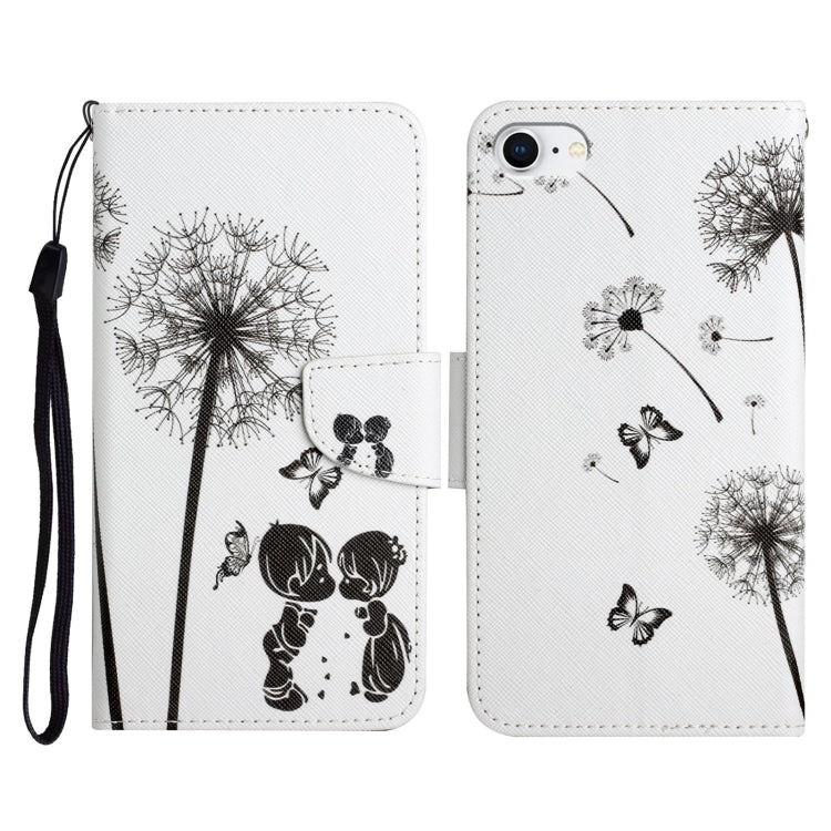 Case – Leather (iPhone SE 2022) #8 For iPhone SE 2022 SE 2020 8 7 Dandelion