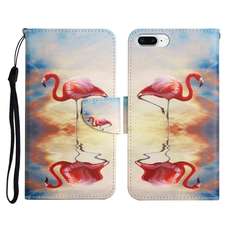 Case – Leather (iPhone 8 Plus) #5 For iPhone 8 Plus & 7 Plus Flamingo