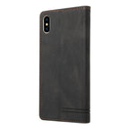 Skin Feel Anti-theft Brush Horizontal Flip Leather Case with Holder & Card Slots & Wallet, For iPhone X / XS, For iPhone SE 2022 / SE 2020 / 8 / 7, For iPhone 8 Plus & 7 Plus