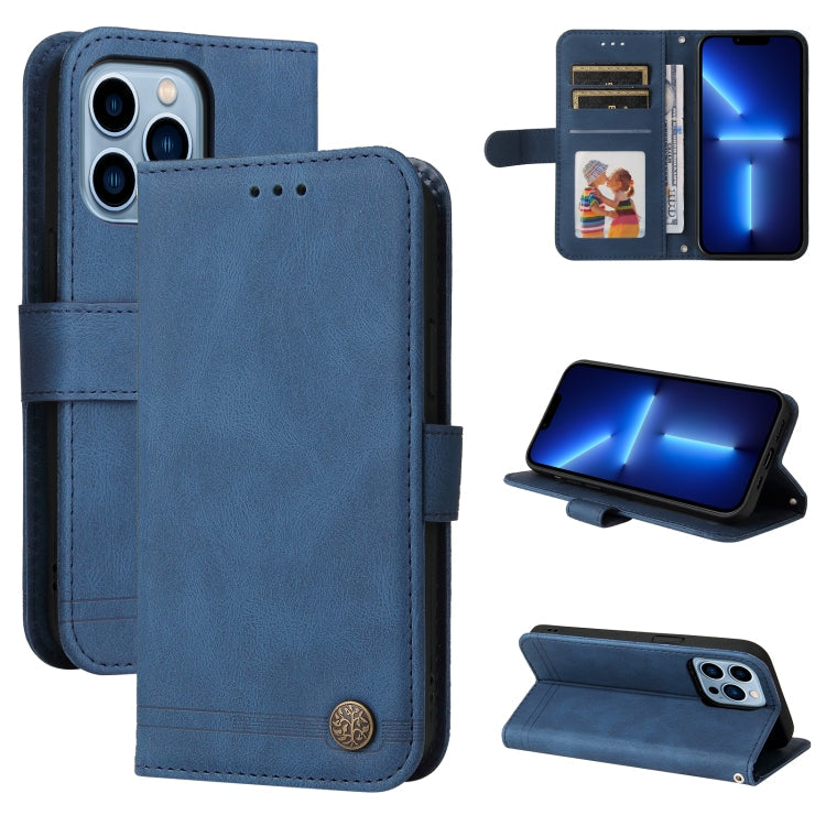 Case – Leather (iPhone 13 mini) #19 For iPhone 13 Pro Blue