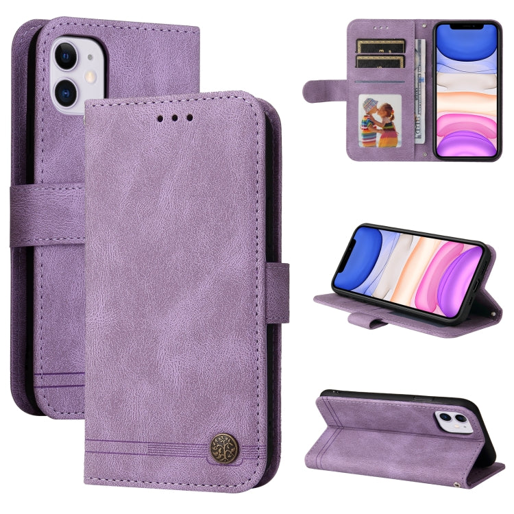 Case – Leather (iPhone 12 mini) #19 For iPhone 11 Purple
