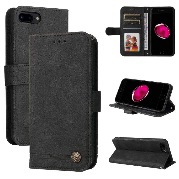 Case – Leather (iPhone 11 Pro) #8 For iPhone 8 Plus 7 Plus Black