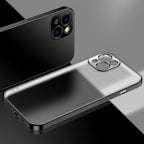Electroplated Edge Frosted TPU Shockproof Case, For iPhone 13 Pro Max