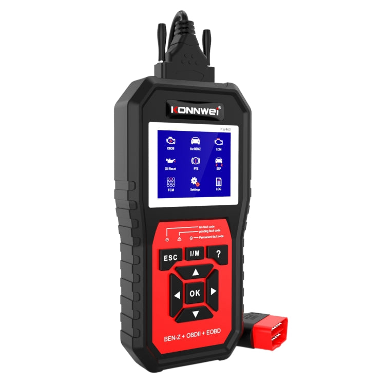 KONNWEI KW460 Car 2.8 inch 12V Lead-acid Battery Tester Fault Diagnosis Instrument, KW460 KW460