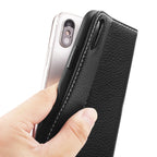 GEBEI PU+TPU Horizontal Flip Protective Case with Holder & Card Slots, For iPhone XR, For iPhone XS Max