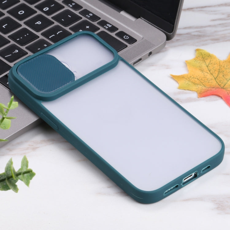 Sliding Camera Cover Design TPU Protective Case, For iPhone 13 Pro Max