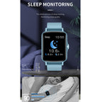 Smart Watch – 1.44" Screen, IP67 Waterproof, Blood Pressure Monitoring