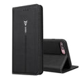 GEBEI PU+TPU Horizontal Flip Protective Case with Holder & Card Slots, For iPhone 8 Plus & 7 Plus, For iPhone SE 2020 & 8 & 7 For iPhone 8 Plus & 7 Plus Black