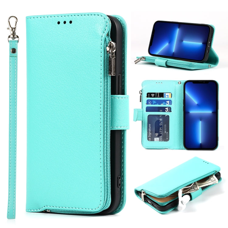Case – Leather (iPhone 13 mini) #21 For iPhone 13 Mint Green