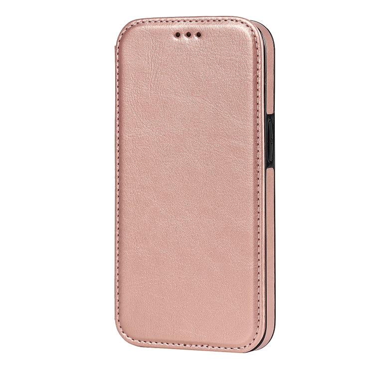 Case – Leather, Magnetic (iPhone 13 mini) #8 For iPhone 13 Pro Rose Gold