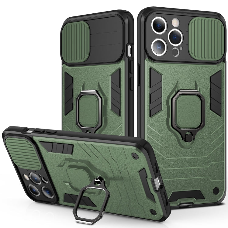 Case – Shockproof (iPhone 13 Pro) For iPhone 13 Dark Green