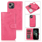 Case – Leather, Magnetic (iPhone 13 mini) #10 For iPhone 13 mini Rose Red
