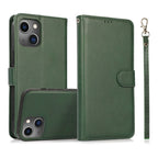 Case – Leather, Magnetic (iPhone 13 mini) #9 For iPhone 13 mini Green