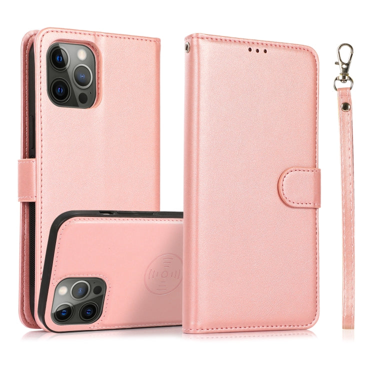 Case – Leather, Magnetic (iPhone 13 mini) #9 For iPhone 13 Pro Rose Gold