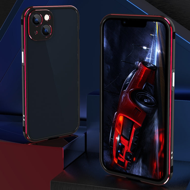Aurora Series Lens Protector + Metal Frame Protective Case, For iPhone... (iPhone 13 mini)