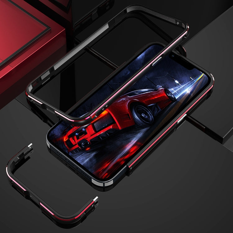 Aurora Series Lens Protector + Metal Frame Protective Case, For iPhone... (iPhone 13 mini)