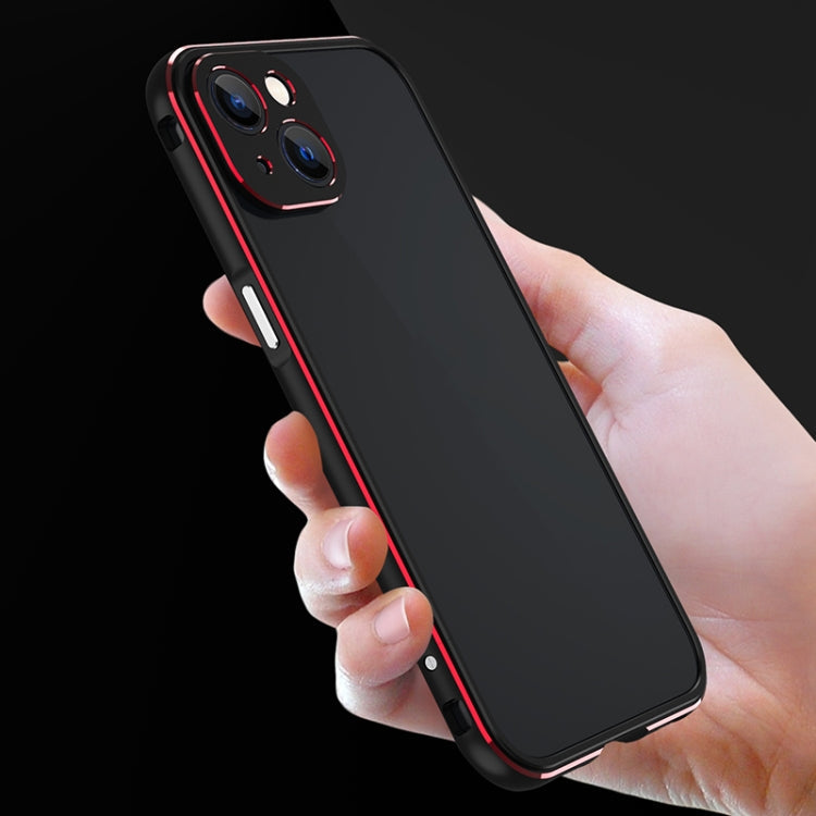 Aurora Series Lens Protector + Metal Frame Protective Case, For iPhone... (iPhone 13 mini)