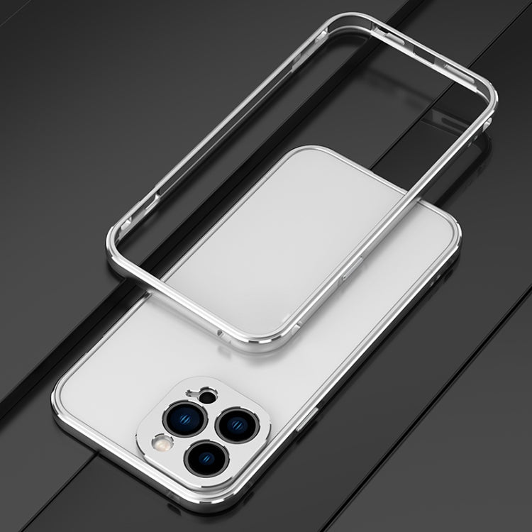 Aurora Series Lens Protector + Metal Frame Protective Case, For iPhone... (iPhone 13 Pro)