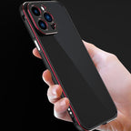 Aurora Series Lens Protector + Metal Frame Protective Case, For iPhone... (iPhone 13 Pro)