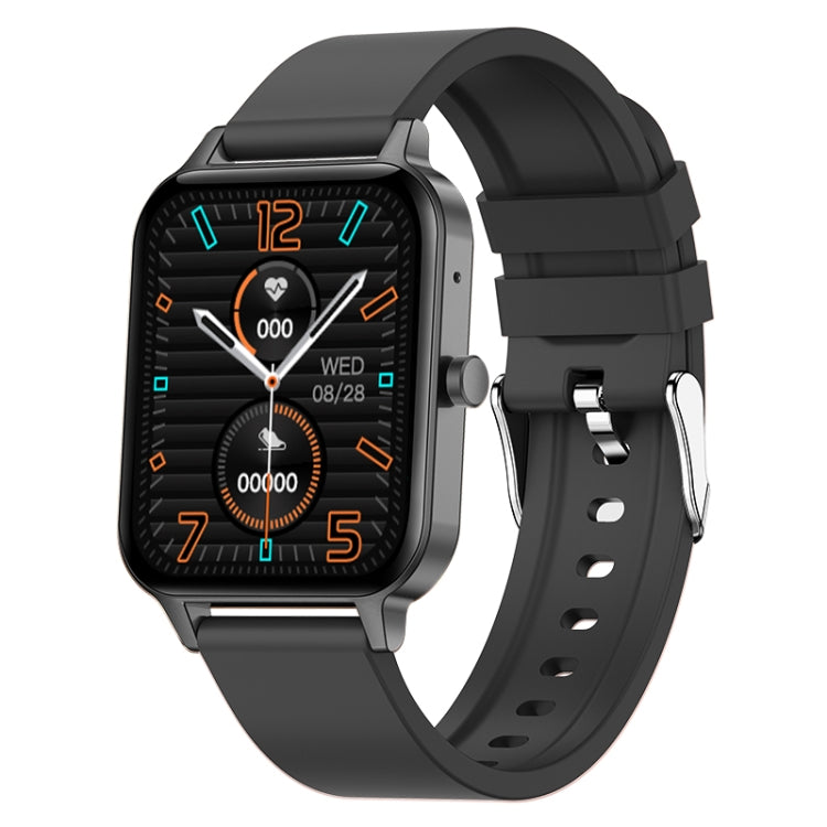 MX7 1.69 inch IPS Touch Screen IP68 Waterproof Smart Watch, Support Sleep Monitoring / Heart Rate Monitoring / Bluetooth Call / Body Temperature Monitoring Black
