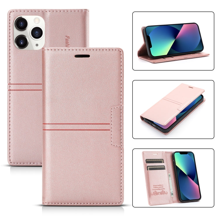 Case – Leather, Magnetic (iPhone 13 mini) #11 For iPhone 13 mini Rose Gold