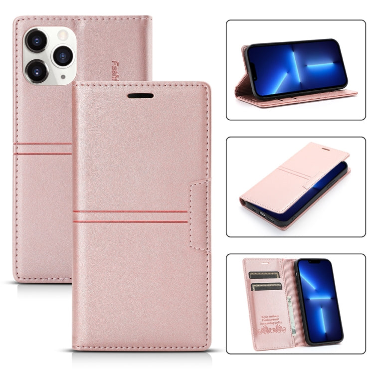 Case – Leather, Magnetic (iPhone 13 mini) #11 For iPhone 13 Pro Rose Gold