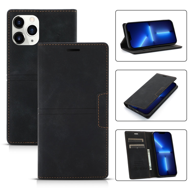 Case – Leather, Magnetic (iPhone 13 mini) #11 For iPhone 13 Pro Black