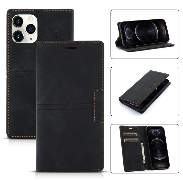 Case – Leather, Magnetic (iPhone 12 mini) #9 For iPhone 12 12 Pro Black