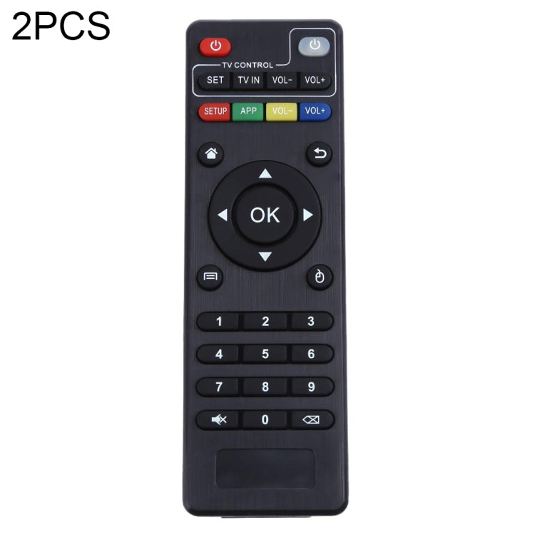 2 PCS x96 Set-Top Box Remote Control for T95M / T95N / X96 mini / M8s / T95X Default Title