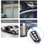 K18 Universal U-shaped Copy Electric Rolling Shutter Door Gate Garage Remote Controller, 315MHZ, 433MHZ