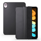 Tablet Case – Leather, Foldable (iPad mini 6) #2 For iPad mini 6 mini 2024 Black