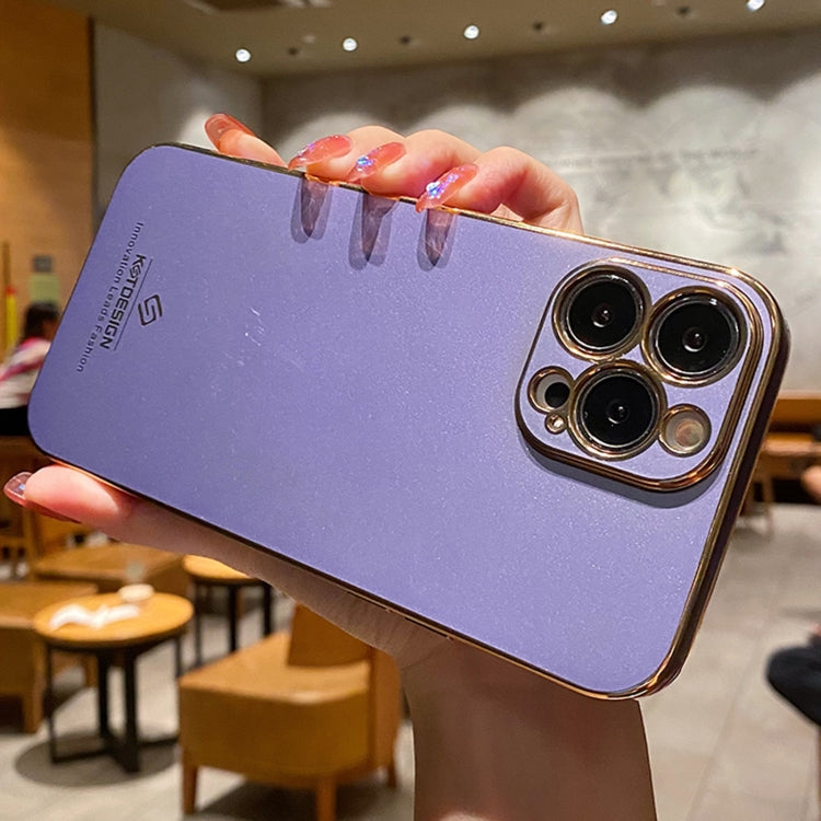 Electroplating Metal Frame Precise Hole TPU Protective Case, For iPhone...