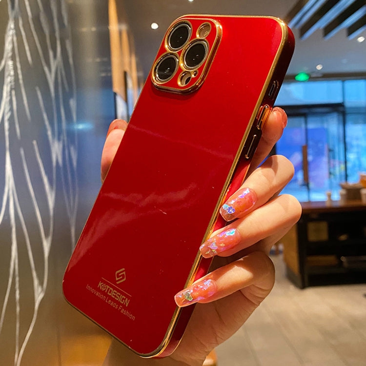 Electroplating Metal Frame Precise Hole TPU Protective Case, For iPhone...