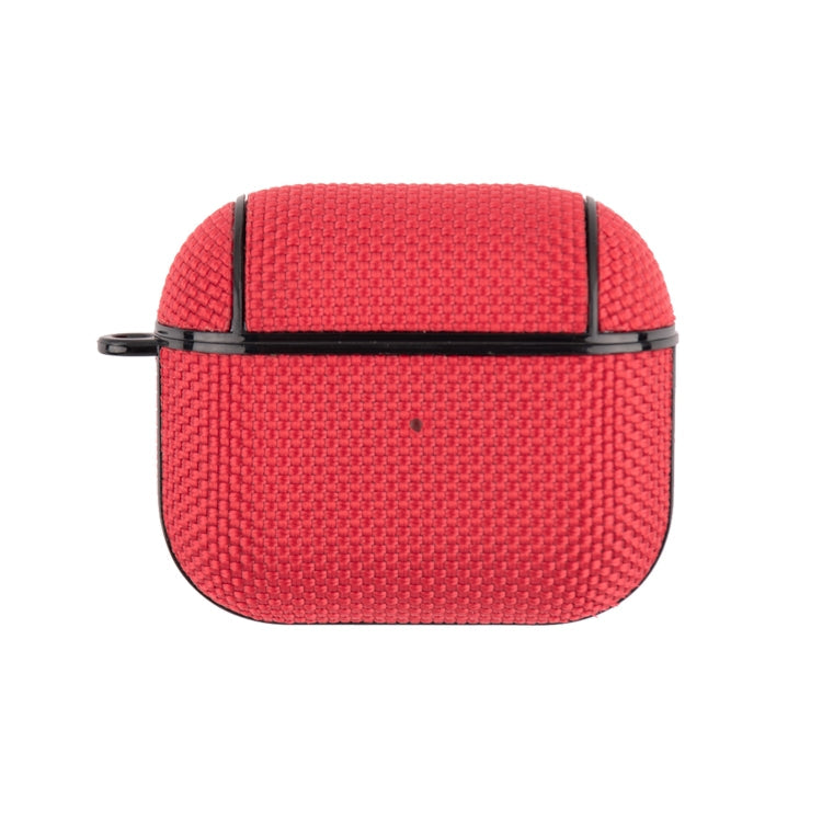Protective Case – Braided Nylon, Waterproof For AirPods 3 Red
