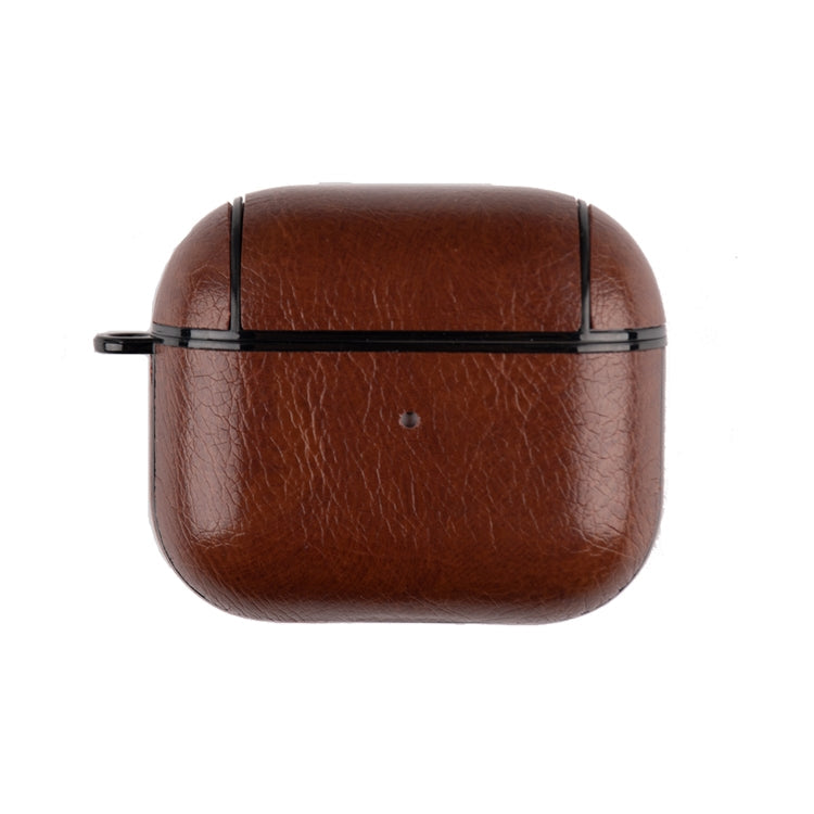 Protective Case – Shockproof, Leather (AirPods 3) For AirPods 3 Brown