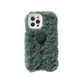 Plush Heart Soft Protective Case, For iPhone 11 Pro For iPhone 11 Pro Green