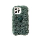 Plush Heart Soft Protective Case, For iPhone 11 Pro For iPhone 11 Pro Green