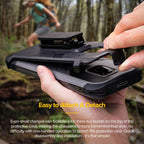 Ulefone Multifunctional TPU + PC Protective Case with Back Clip & Carabiner – TPU, For Ulefone Power Armor 14