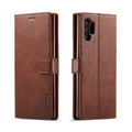 LC.IMEEKE Calf Texture Horizontal Flip Leather Case, with Holder & Card Slots & Wallet, For Galaxy Note 10 Plus, For Galaxy S10, For Galaxy S10 Plus, For Galaxy S10e For Galaxy Note 10 Plus Brown
