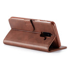 LC.IMEEKE Calf Texture Horizontal Flip Leather Case, with Holder & Card Slots & Wallet, For Galaxy A6 Plus (2018)