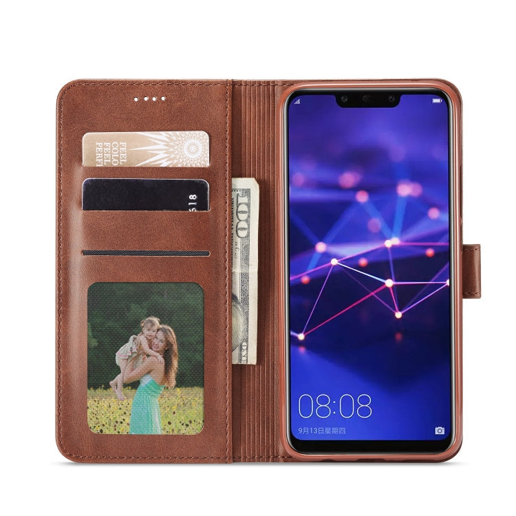 LC.IMEEKE Calf Texture Horizontal Flip Leather Case, with Holder & Card Slots & Wallet – Card Slot, Flip, Leather, For Huawei Mate 20 Lite / Maimang 7