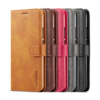 LC.IMEEKE Calf Texture Horizontal Flip Leather Case, with Holder & Card Slots & Wallet – Card Slot, Flip, Leather, For Huawei Mate 20 Lite / Maimang 7