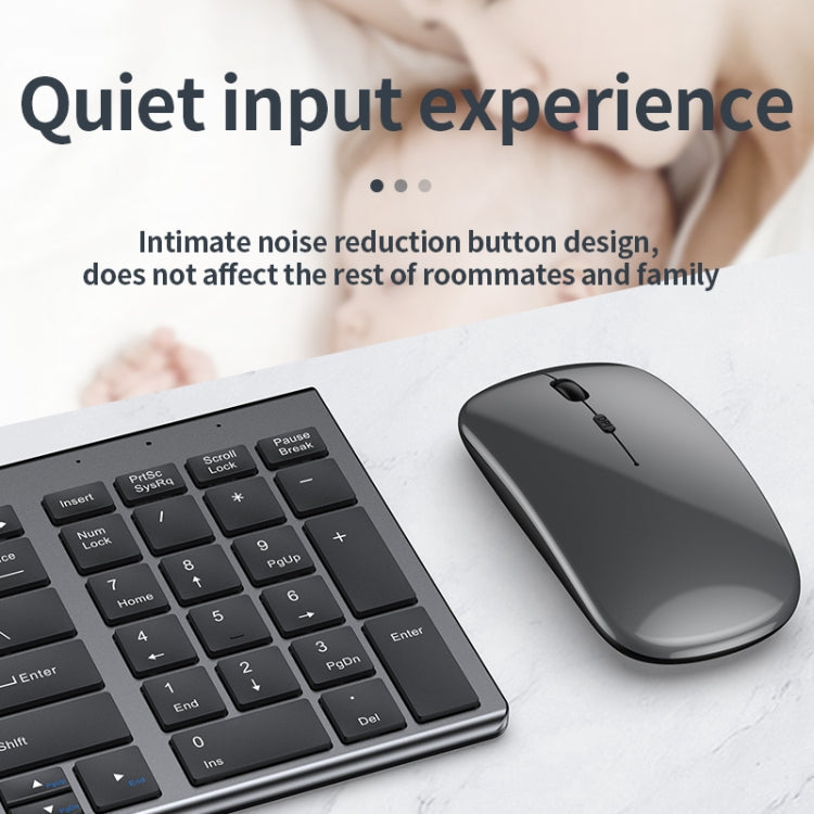 109 Three-mode Wireless Bluetooth Keyboard Mouse Set, Three-mode Keyboard Mouse Set – Bluetooth