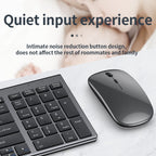 109 Three-mode Wireless Bluetooth Keyboard Mouse Set, Three-mode Keyboard Mouse Set – Bluetooth