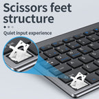 109 Three-mode Wireless Bluetooth Keyboard Mouse Set, Three-mode Keyboard Mouse Set – Bluetooth
