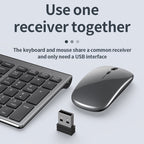 109 Three-mode Wireless Bluetooth Keyboard Mouse Set, Three-mode Keyboard Mouse Set – Bluetooth